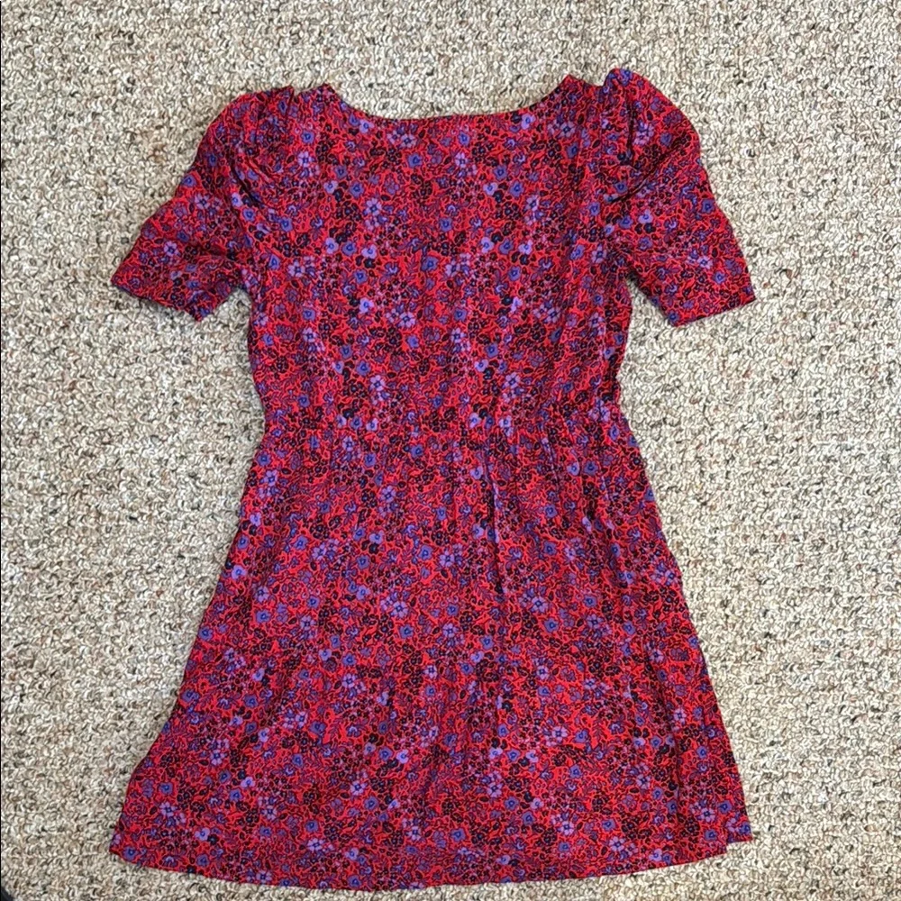 GAP Floral Red Kids Dress